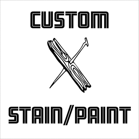 Custom Stain or Paint Color Add-on