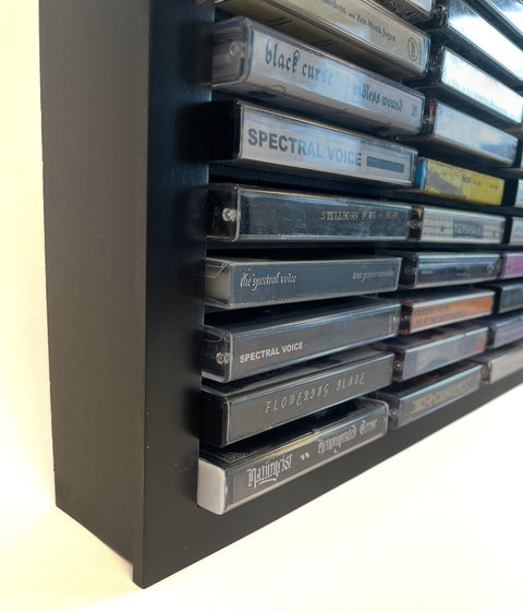 100 Cassette Tape Display Shelf