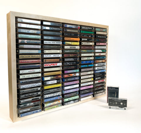 100 Cassette Tape Display Shelf