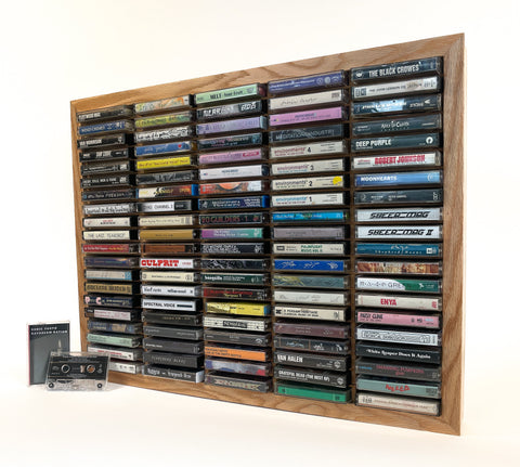 100 Cassette Tape Display Shelf