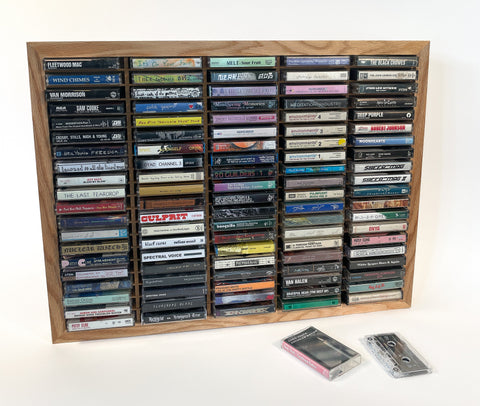 100 Cassette Tape Display Shelf