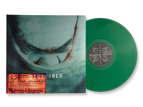 Disturbed - The Sickness (25th Anniversary Edition Green Colored Vinyl)
