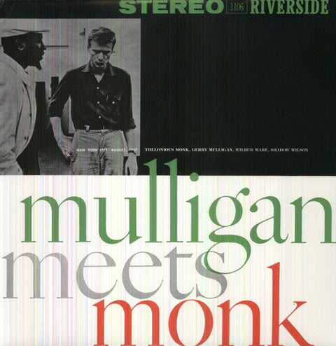 Gerry Mulligan/Thelonious Monk - Mulligan Meets Monk [LP]
