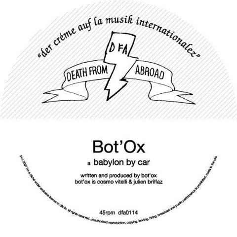Botox - Babylon By Car [12" Vinyl]