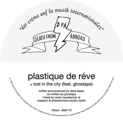 Plastique De Rve - Lost In The City [12" Vinyl]