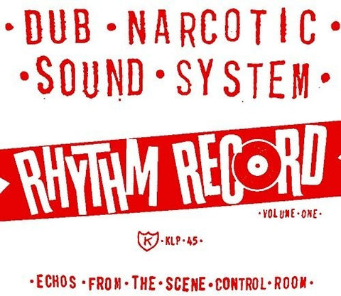 Dub Narcotic Sound System - Rhythm Record 1 - One Echoes From Scene Control [LP]