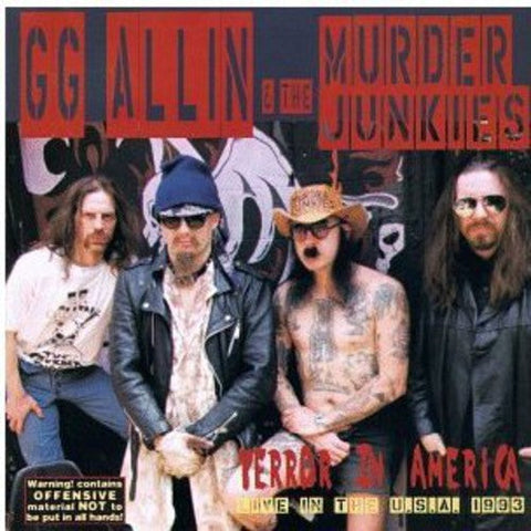 Gg Allin & Murder Junkies - Terror in America [LP]
