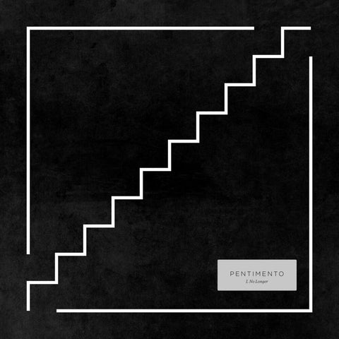 Pentimento - I, No Longer (White with Dark Blue & Yellow Twister) [LP]
