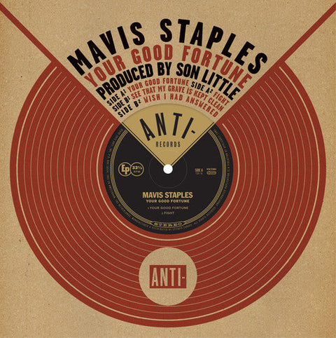 Mavis Staples - Your Good Fortune EP [Limited Edition 10 Inch Vinyl]