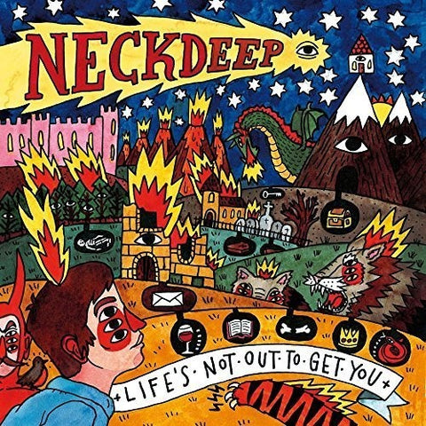 Neck Deep - Life's Not Out To Get You (Transparent Blue Vinyl) (Vinyl LP)