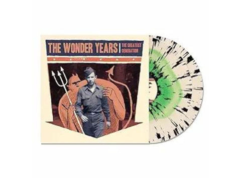 The Wonder Years - The Greatest Generation - Green Clear w/Black Splatter (Vinyl LP)