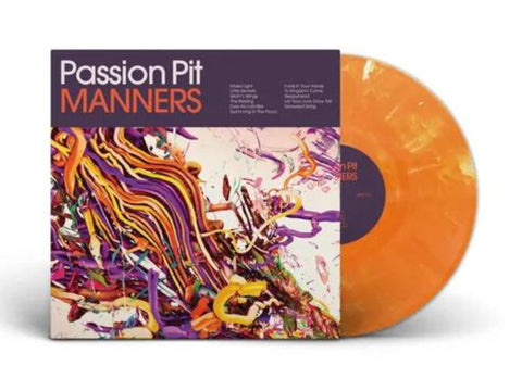 Passion Pit - Manners (Orange Marble Colored Vinyl, 15th Anniversary, Indie Exclusive)