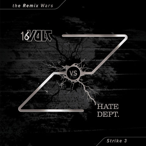 16 Volt Vs Hate Dept - Remix Wars 3 [Colored Vinyl] (Red)