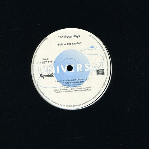 The Soca Boys - Follow the Leader [12" Vinyl]