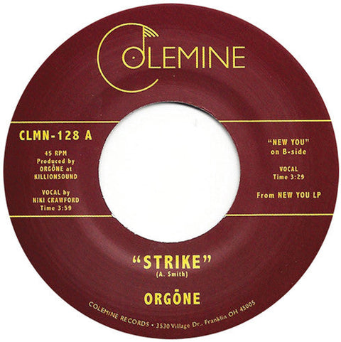 Orgone - Strike / New You [7" Vinyl]