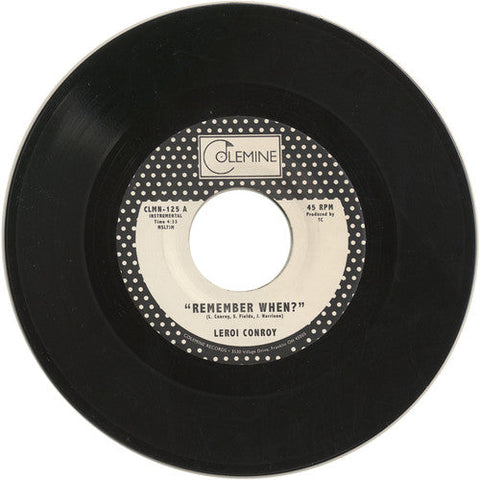 Leroi Conroy - Remember When [7" Vinyl]