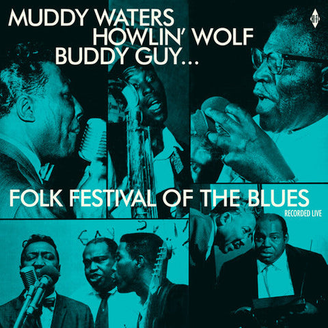 Various Artists - Folk Festival Of The Blues With Muddy Waters, Howlin Wolf, Buddy Guy, Sonny Boy Williamson, Willie Dixon / Various (Vinyl LP)