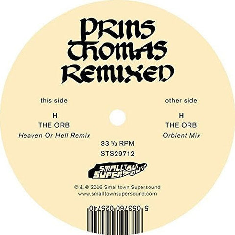 Prins Thomas - The Orb Remixes [LP]