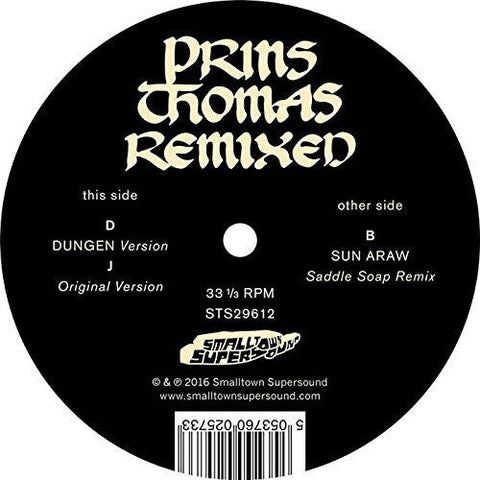 Prins Thomas - Dungen/Sun Araw Remixes [LP]