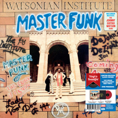 Watsonian Institute - Master Funk - Red Vinyl 2017 Limited Edition [Limited Edition]