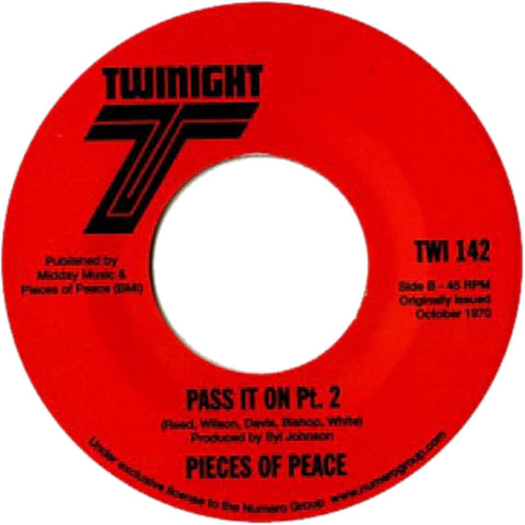 Pieces Of Peace - Pass It On Pt 1/Pt 2 [7" Vinyl]