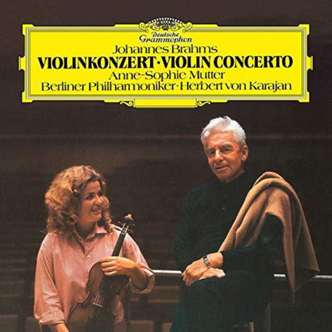 Brahms / Mutter / Berliner Philharmoniker / Karaja - Violin Concerto in D Op 77 [LP]