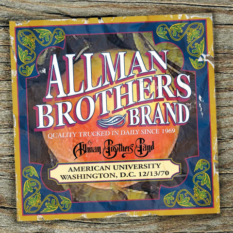 The Allman Brothers Band - American University Washington D.C.12-13-70 [LP]