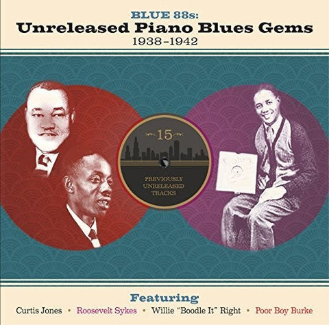 Blue 88s Unreleased Piano Blues Gems / Various - Blue 88s: Unreleased Piano Blues Gems / Various [LP]