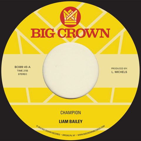 Liam Bailey - Champion / Please Love Me Again [Vinyl Single]