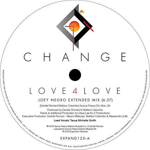 Change - Love 4 Love (Joey Negro Extended Mix) [12" Vinyl]