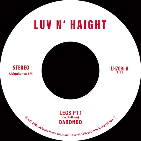 Darondo - Legs Pt. 1 / Let My People Go [7" Vinyl]