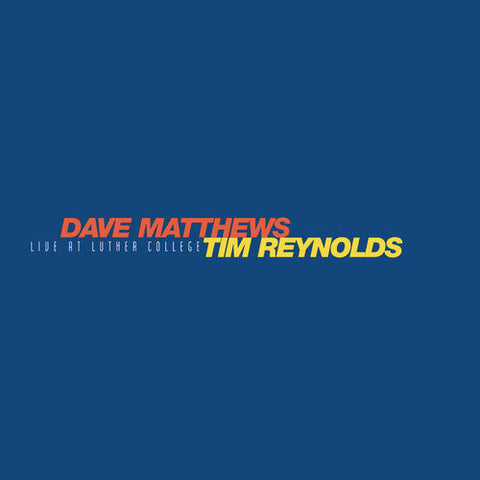 Dave Matthews - Live At Luther College (Vinyl LP)