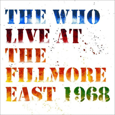 The Who - Live At The Fillmore East [LP]