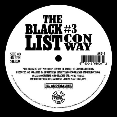 Odweeyne / Conway / Nolan The Ninja - The Blacklist #3 / The Blacklist #4 [7" Vinyl]