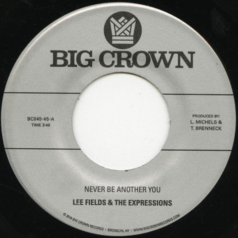 Lee Fields - Never Be Another You / Lover [7" Vinyl]