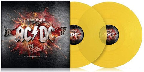 Various Artists - Many Faces Of AC/DC / Various (Ltd 180gm Transparent Yellow Vinyl) (Vinyl LP)