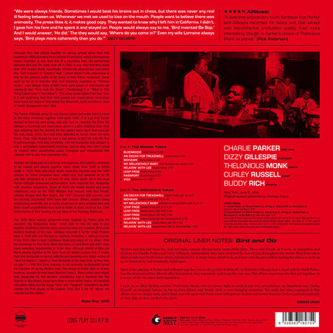 Bird & Diz [180-Gram Red Colored LP With Bonus Tracks] (Vinyl LP)