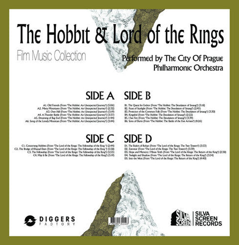 City of Prague Philharmonic Orchestra - The Hobbit & The Lord of the Rings: Film Music Collection (Vinyl LP)
