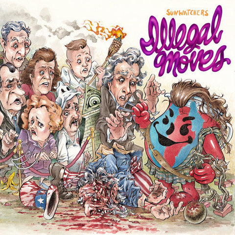 Sunwatchers - Illegal Moves [Blue / Red LP]