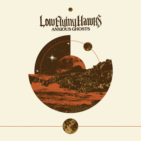 Lowflyinghawks - Anxious Ghosts (Oxblood & Gold Tri-Color) [LP]