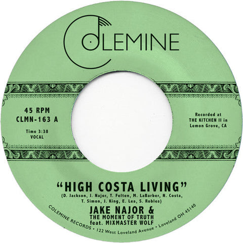 Jake Najor Feat Mixmaster Wolf - High Costa Living / Grab A Soda [7" Vinyl]