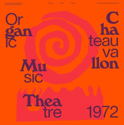 Don Cherry  / Vasconcelos,Nana - Organic Music Theatre Festival de Chateauvallon [LP]