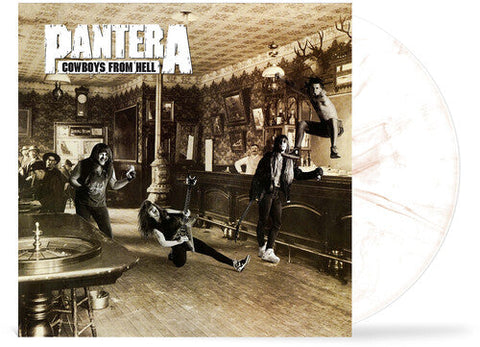 Pantera - Cowboys From Hell (Limited Edition White & Whiskey Brown Marble Colored Vinyl)