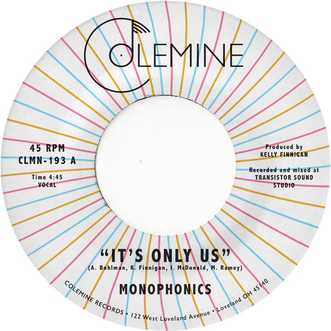 Monophonics - It's Only Us [7" Vinyl]
