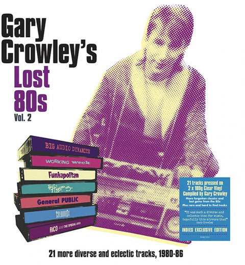 Gary Crowley's Lost 80s Vol 2 / Various - Gary Crowley's Lost 80s Vol 2 / Various [Clear Vinyl]