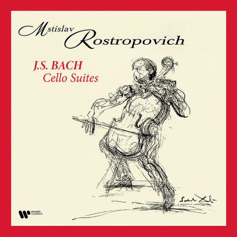 Mstislav Rostropovich - Bach: The Cello Suites (Vinyl LP)