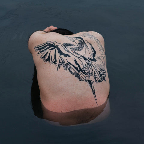 Jodi - Blue Heron (Metallic Silver) [LP]