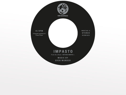Sven Wunder - Impasto / Prussian Blue [7" Vinyl]