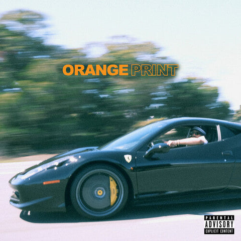 Larry June - Orange Print (Transparent Orange Vinyl) (Vinyl LP)