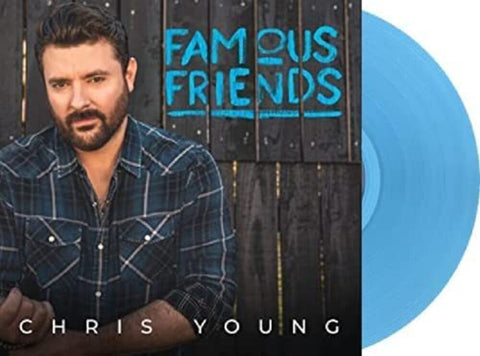 Chris Young - Famous Friends [Aqua Blue LP]